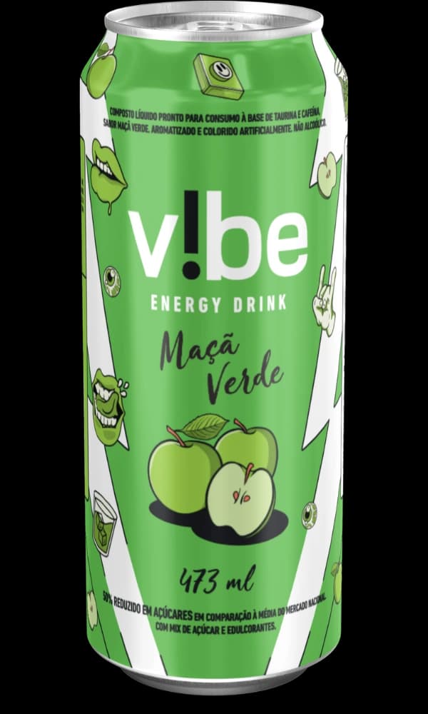 V!be sabor Maçã Verde