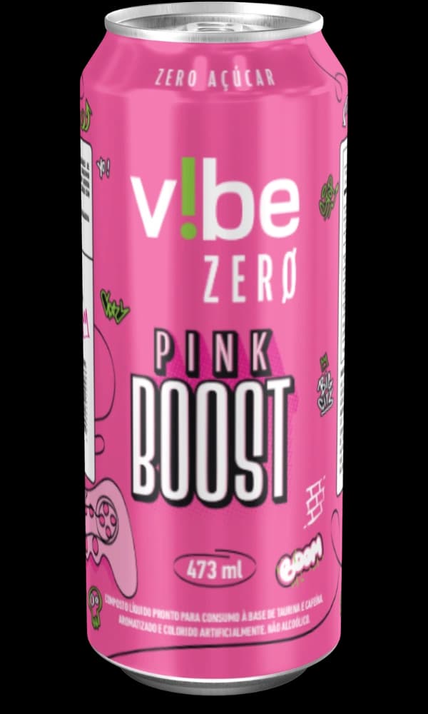 V!be Pink Boost, 473 ml