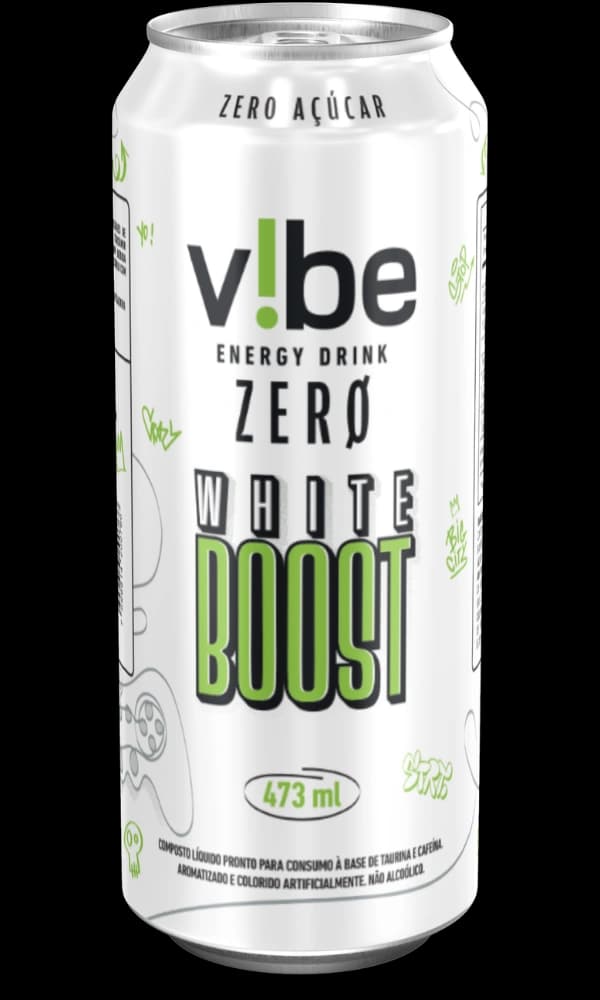 V!be White Boost, 473 ml